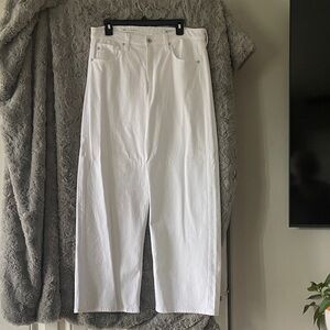 White women wide-Leg Jeans—new with tags